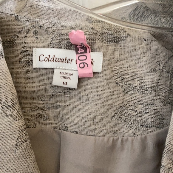 FINAL MARKDOWN Ladies’ Coldwater Creek Linen Blend Jacket (14) - Picture 3 of 4